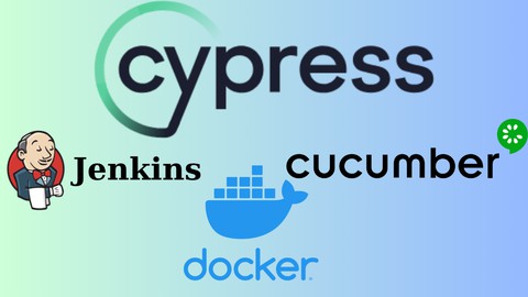 Cypress V12 + Docker + Cucumber + Jenkins - Sep-2023 Course Udemy Coupon