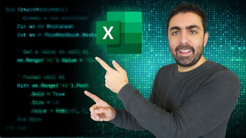 Excel VBA -Learn Visual Basic macros (Beginner to Advanced) Udemy Coupon