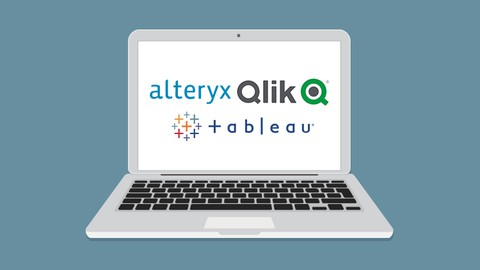 Big Data Visualization Toolkit (Tableau, Alteryx, QlikSense) Udemy coupons