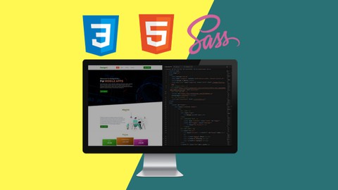 Build Websites With HTML CSS and SASS Beginner To Advanced Udemy coupons