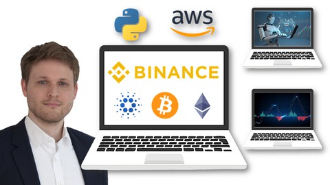 Cryptocurrency Algorithmic Trading with Python and Binance Udemy coupons