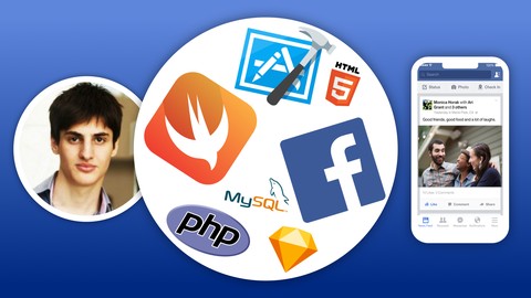 Develop Full iOS Facebook Clone App in Swift, Xcode and PHP Udemy coupons