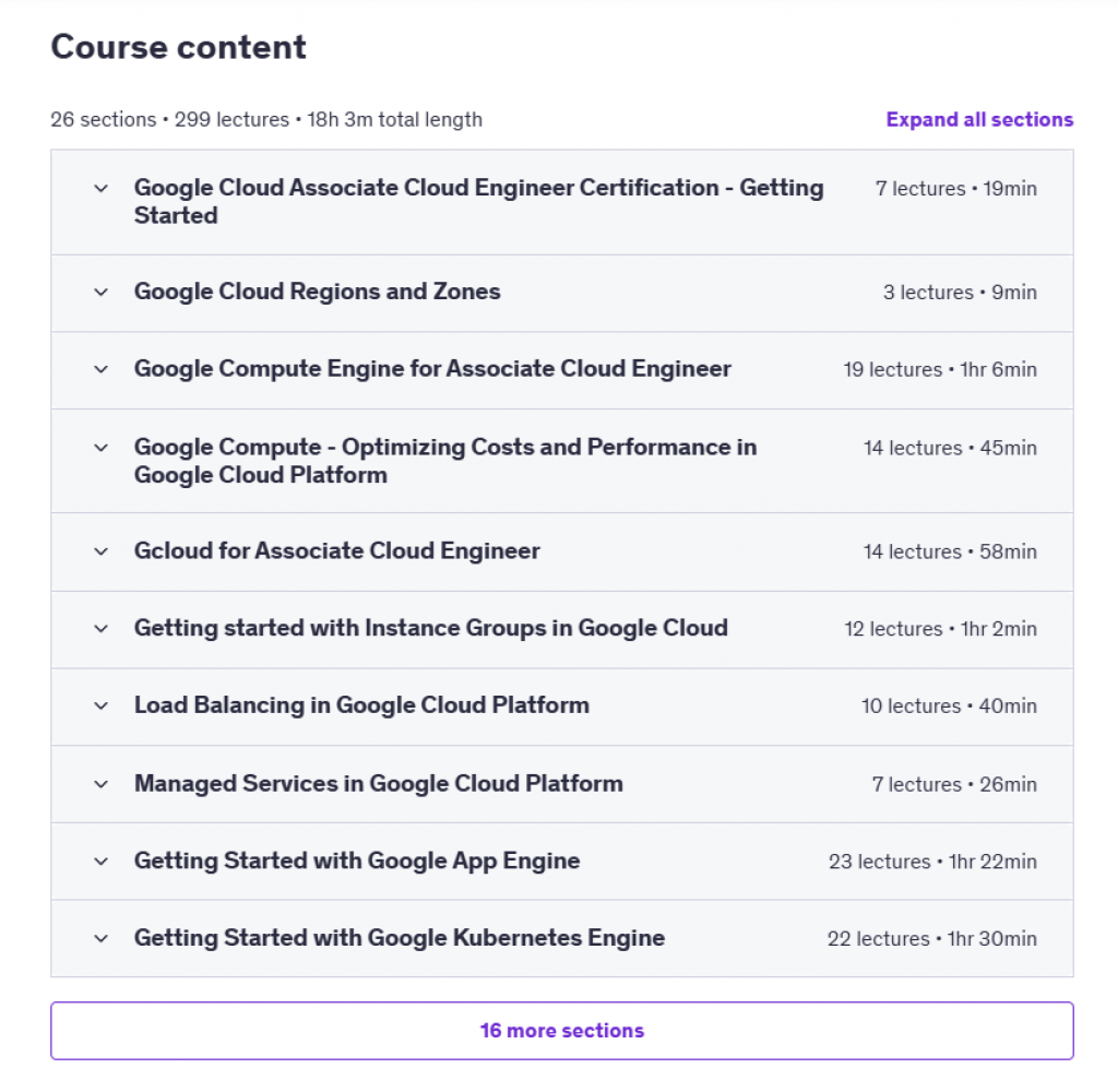 GCP Associate Cloud Engineer - Google Cloud Certification 1 GCP Associate Cloud Engineer - Google Cloud Certification Course