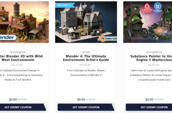 Master 3D Art & Game Design with These Top Udemy Courses