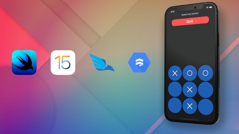 SwiftUI Tic Tac Toe Online Multiplayer Game for iOS 15, MVVM Udemy coupons