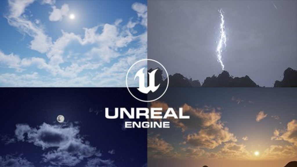 Unreal Engine 5:One Course Solution For Sky & Weather System