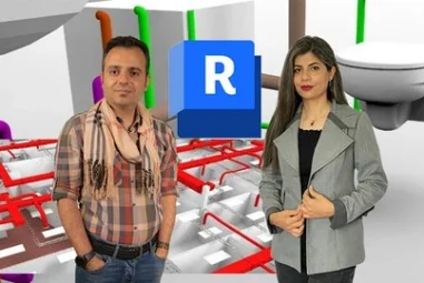 Revit MEP- Sanitary- Pipe Design and Revit 3D Modeling